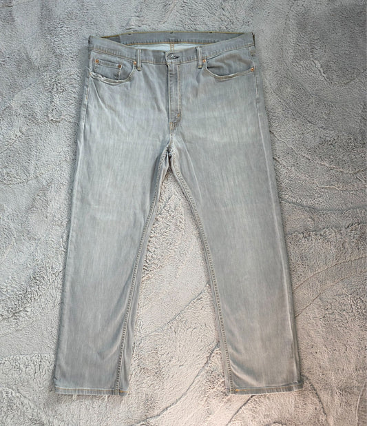 Levi's 559 Relaxed Straight Jeans Grey W40 L30 Men's Lightweight Denim