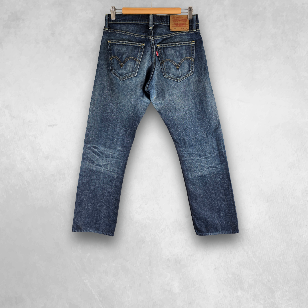 Levi’s 514 Straight Jeans Men’s W30 L30 Blue Denim (W31 L32 Tag)