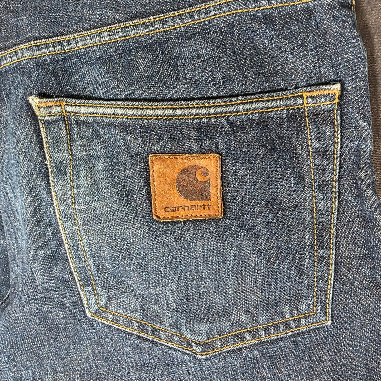 Carhartt WIP Oakland Pant Men’s W30 L31 Blue Straight Leg Denim