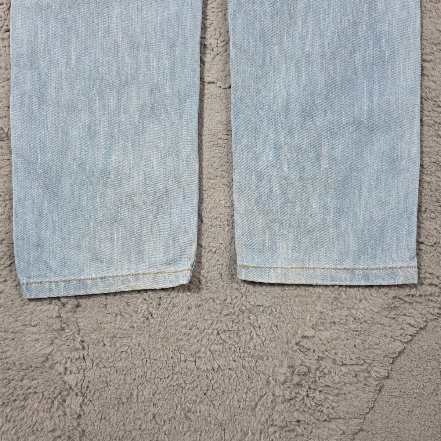 Levi’s 506 Vintage Mens Blue Jeans W29 L34 Fits W32 Made in USA Denim