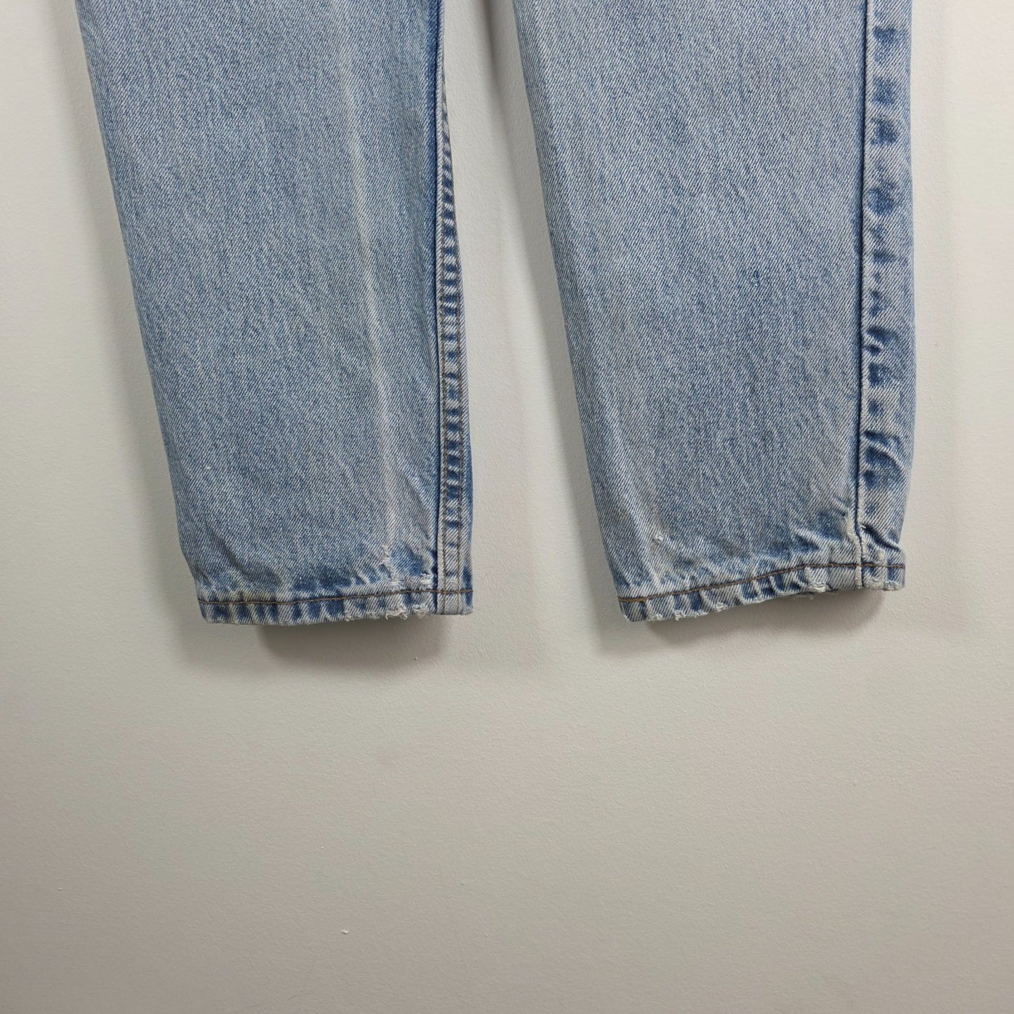 Levi’s 512 Jeans Women’s W23 L32 Blue Slim Tapered USA Made Vintage