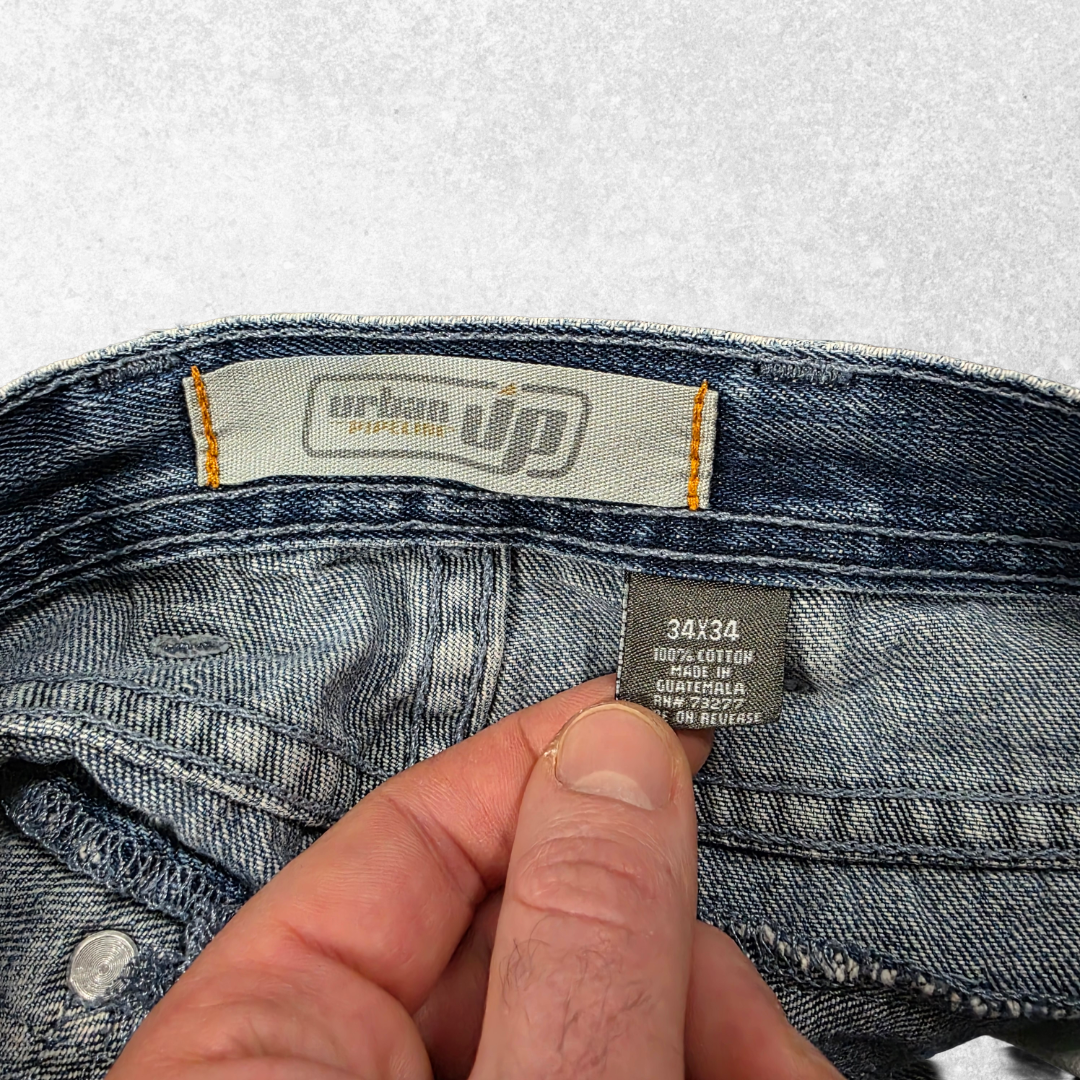 Urban Pipeline Carpenter Jeans W34 L30 (W34 L34 Tag) Relaxed Blue Y2K Men’s