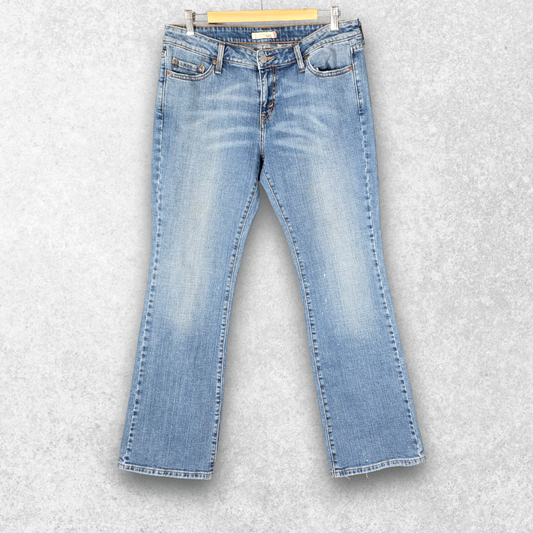 Levi’s 545 Low Bootcut Jeans W33 L32 Blue Stretch Women’s 12M Y2K