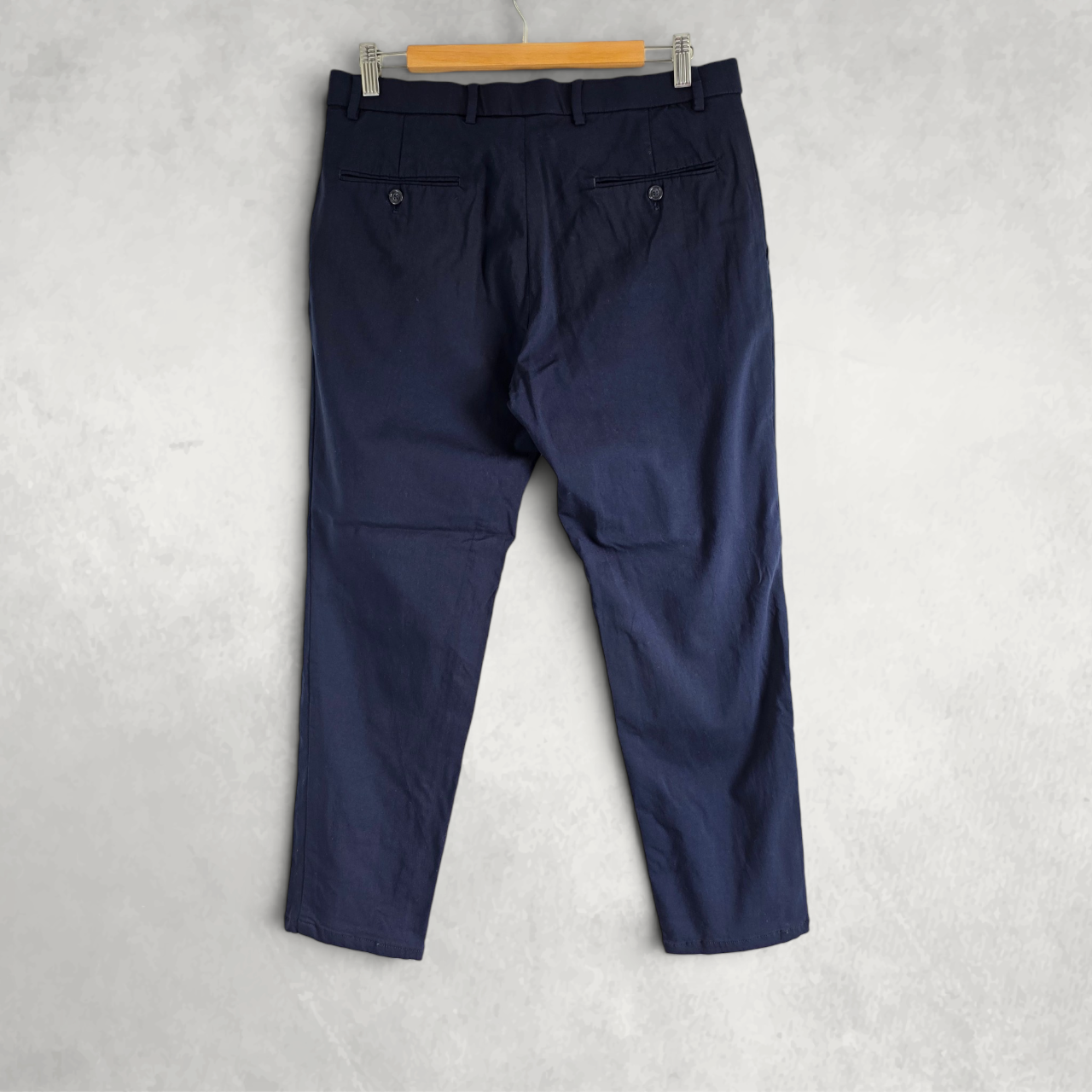 Tommy Hilfiger Smart Stretch Dress Pants Men’s Navy W33 L28 Tailored Trousers