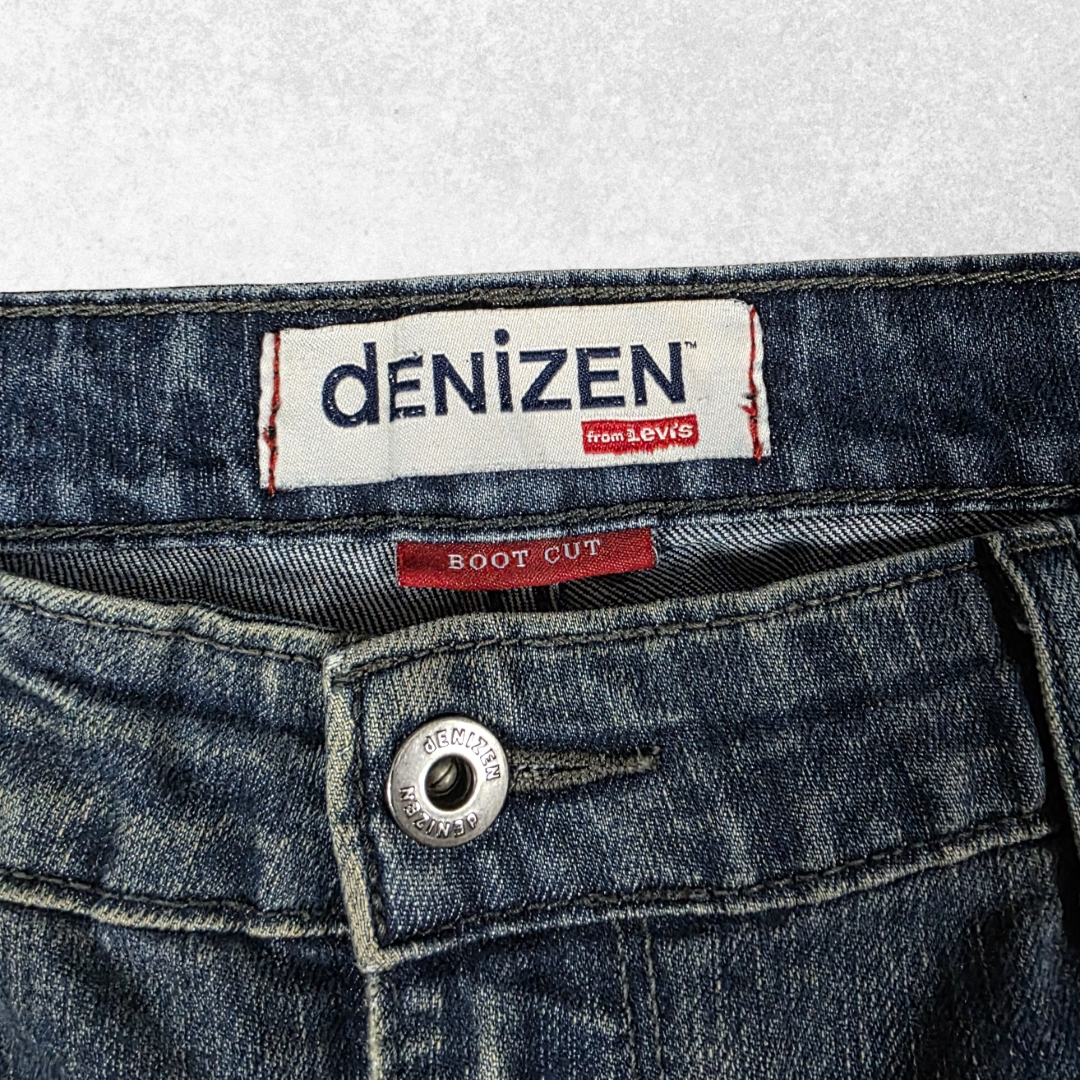 Denizen Levi’s Bootcut Jeans W34 L30 Women’s Blue Y2K Low Rise Stretch Denim