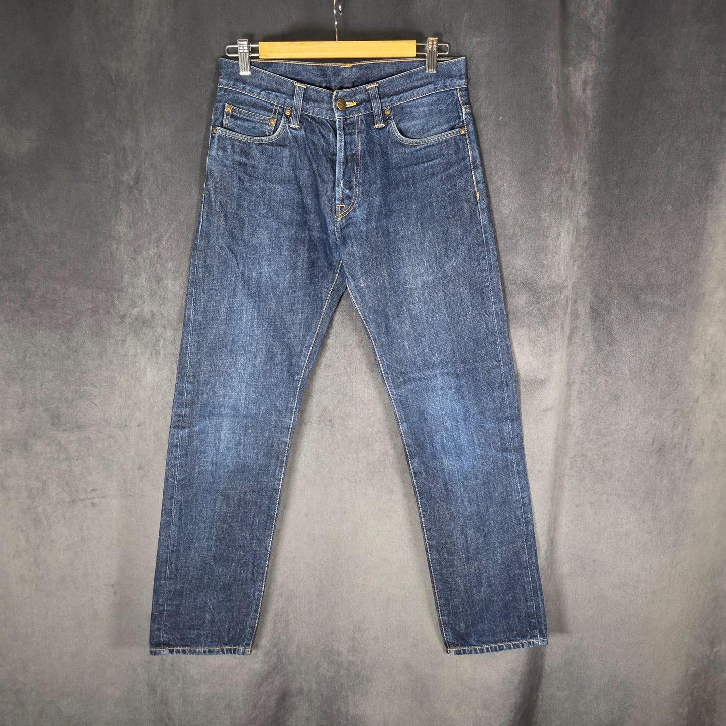 Carhartt WIP Oakland Pant Men’s W30 L31 Blue Straight Leg Denim