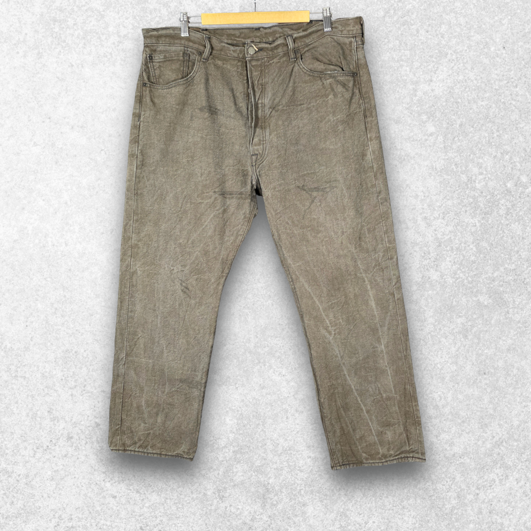 Levi’s 501 XX Jeans W39 L29 (W40 L30 Tag) Brown Khaki Straight Button Fly Men’s