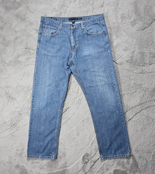 Tommy Hilfiger Classic Fit Blue Jeans W36 L30 Men’s Straight Leg Denim
