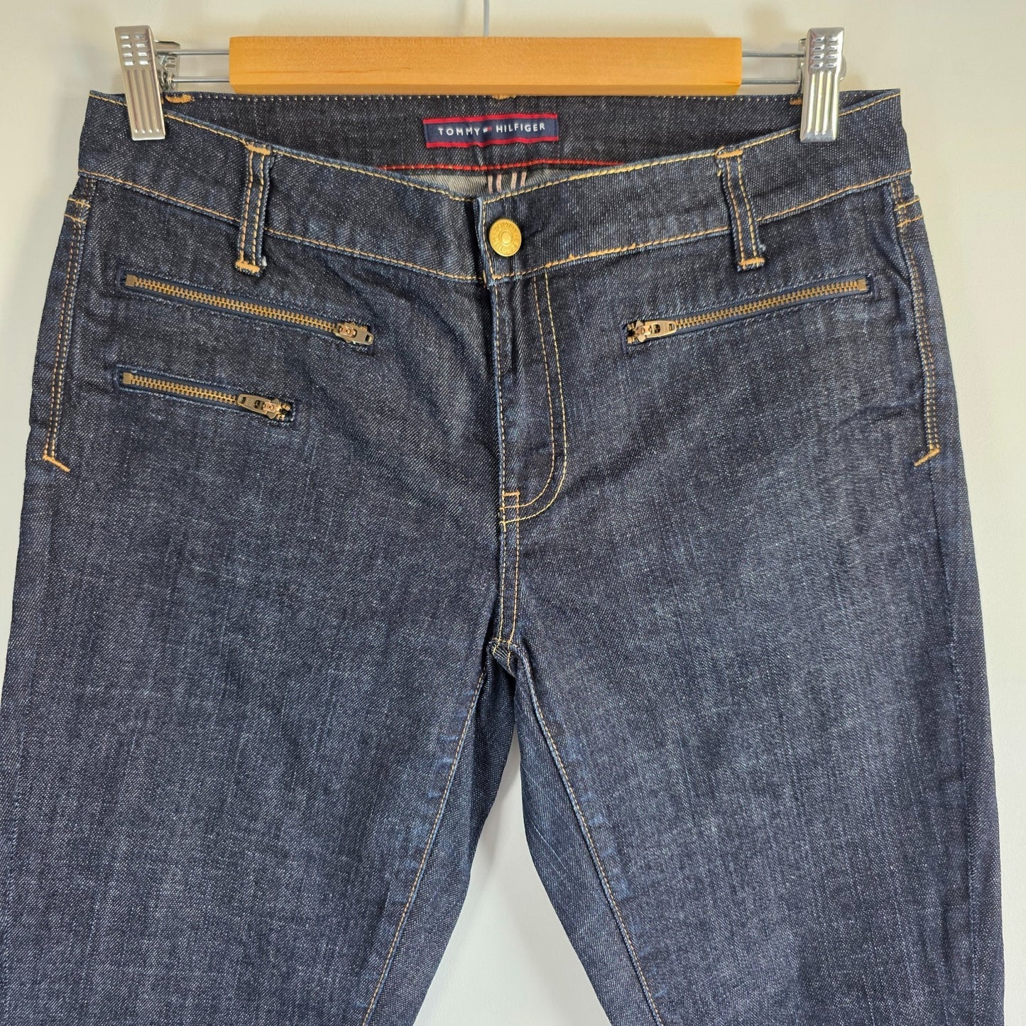 Tommy Hilfiger Women’s Crop Jeans W31 L27.5 (UK 12–14) Blue Stretch Denim