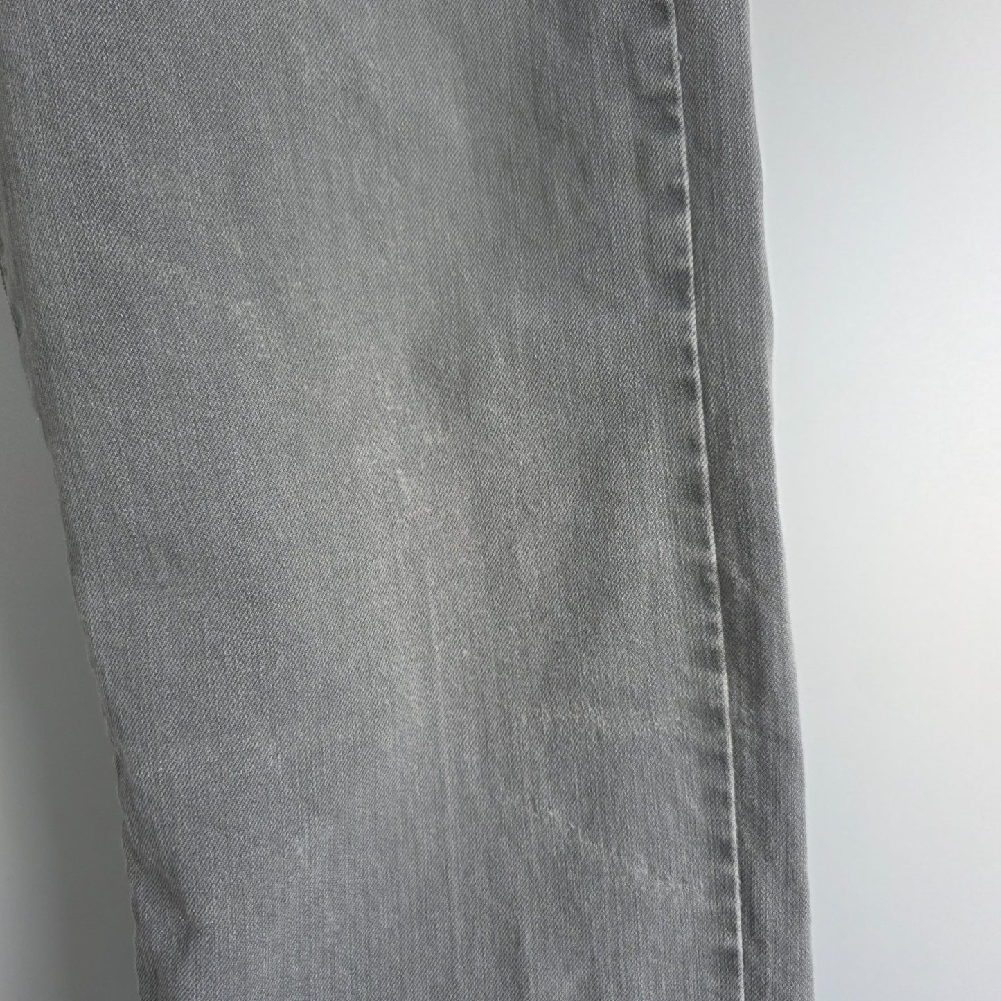 Replay WAITOM Men’s Jeans W37 L33 Grey Straight Fit Stretch Denim