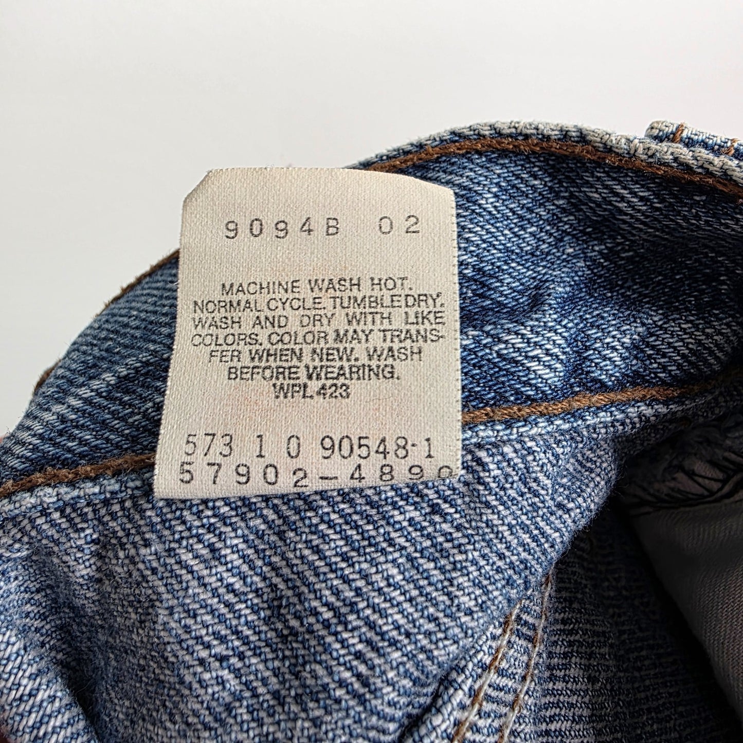 Levi’s Silver Tab 573 Jeans Women’s W24 L31 Blue USA Made Vintage Denim