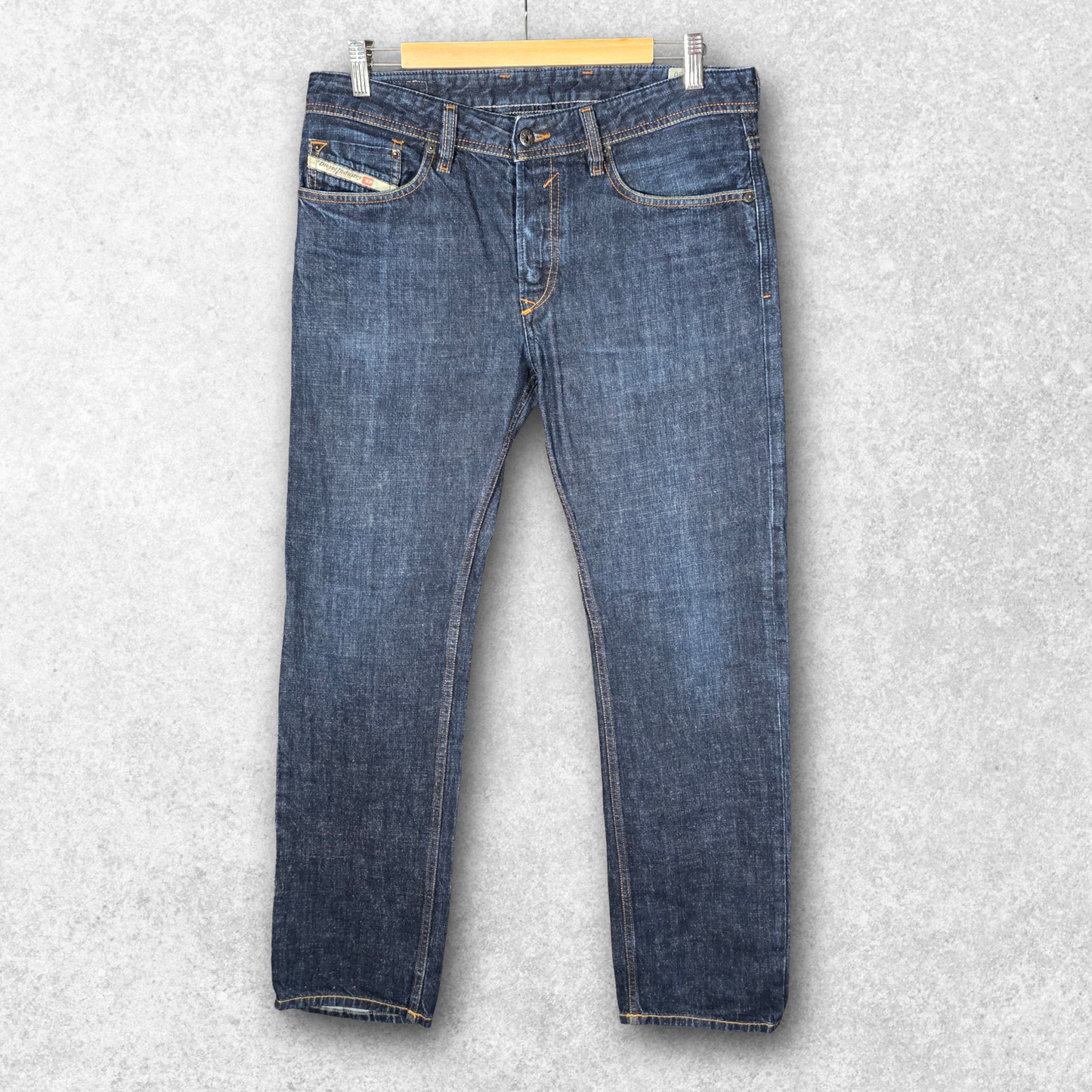 Diesel WAYKEE Straight Jeans W30 L30 Blue Denim Made in Italy Men’s RRP £150