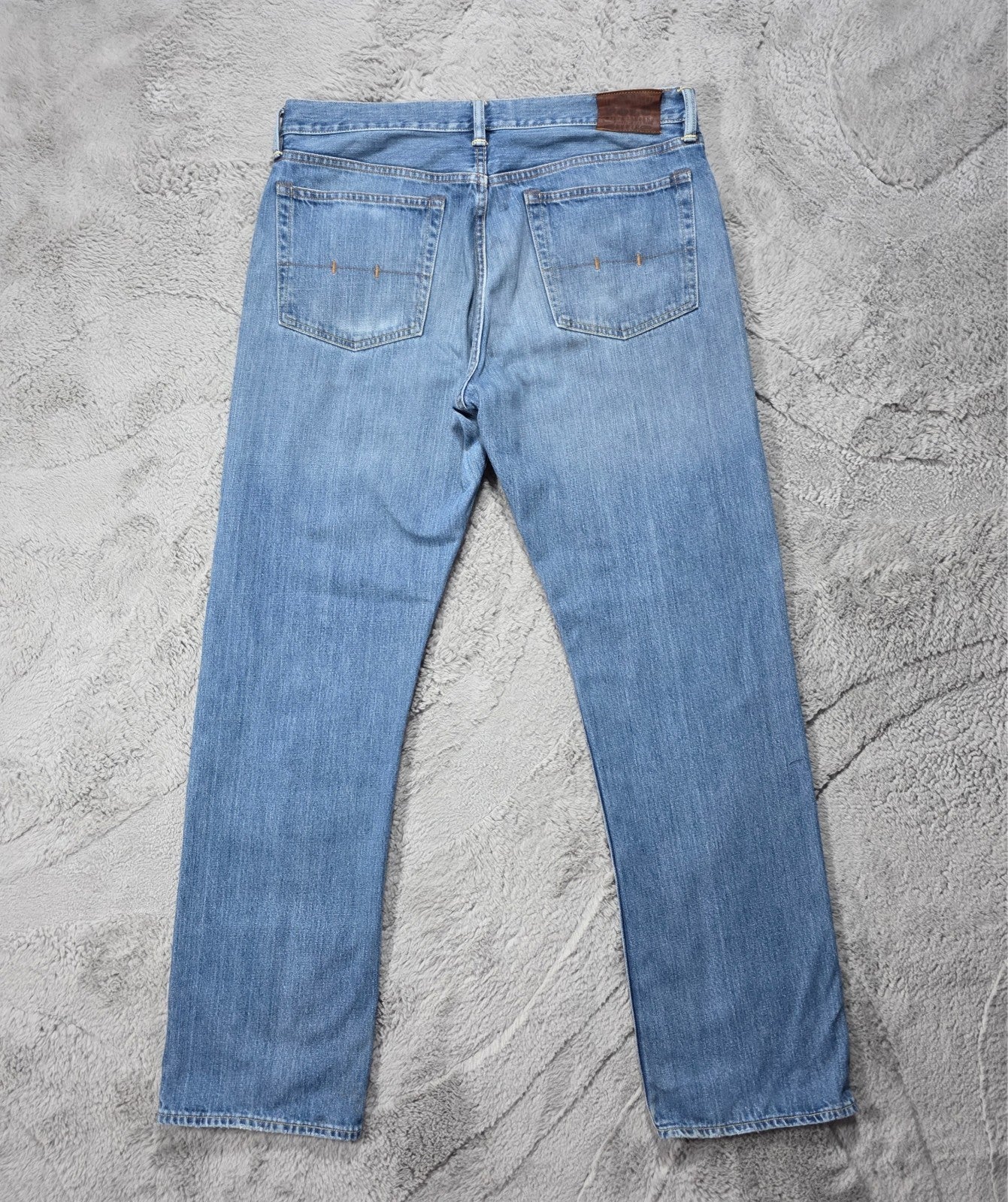 Polo Ralph Lauren 867 Classic Blue Jeans W36 L34 Made in Mexico