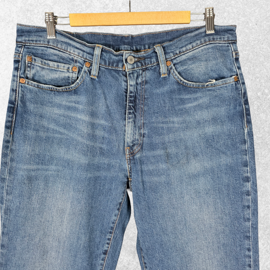 Levi’s 541 Athletic Fit Jeans W35 L33 (Tag W35 L34) Blue Stretch Denim Men’s