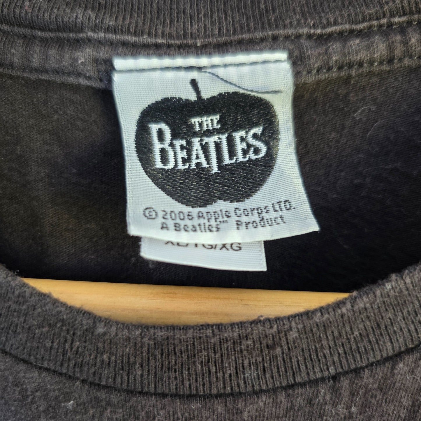 The Beatles Abbey Road Graphic Band T Shirt Black XL Rock Music Tee