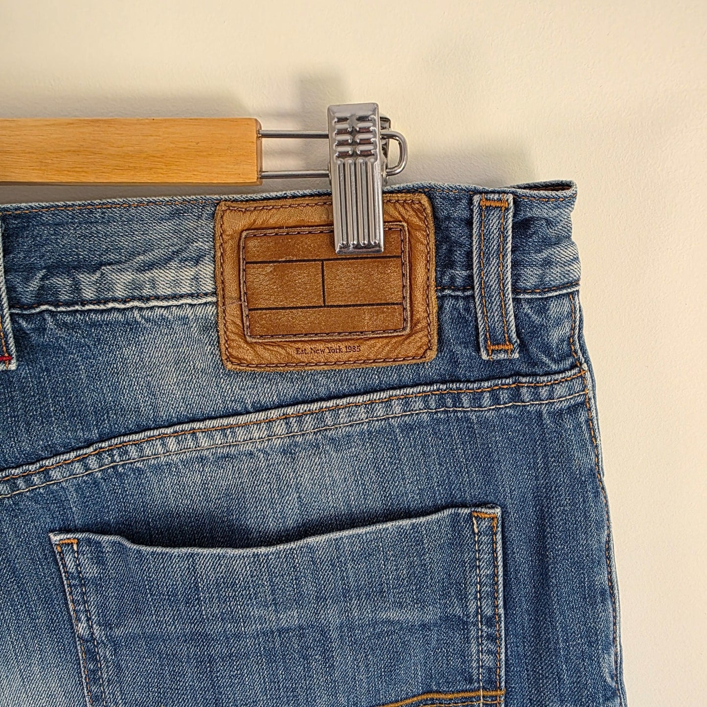 Tommy Hilfiger Mercer Slim Jeans W35 L31 (Tag W36 L32) Blue Men's Denim