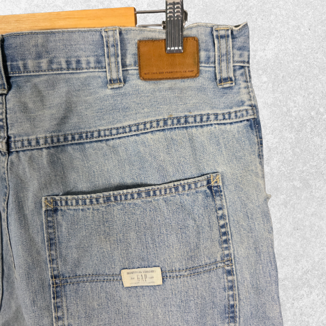 Gap Carpenter Jeans W36 L33 (W36 L34 Tag) Relaxed Fit Blue Men’s
