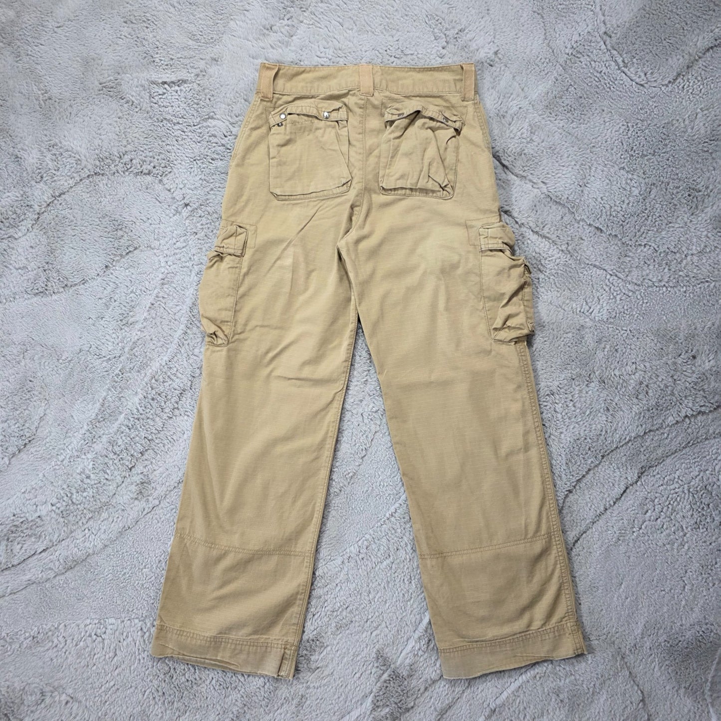 Polo Ralph Lauren Cargo Trousers Beige Size 14 Boys (28W 28L) Cotton