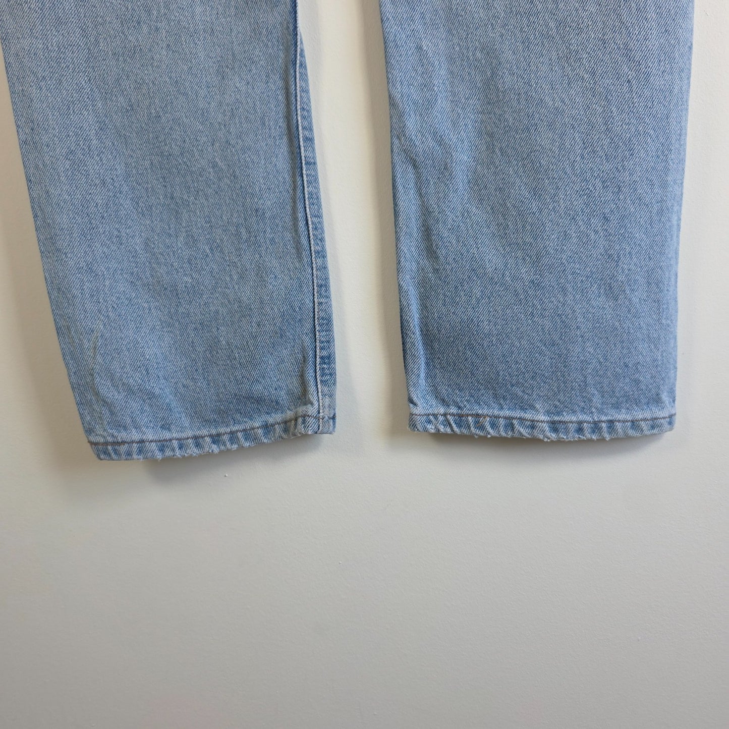 Wampum 510 Jeans W28 L30 (Tagged W30) Blue Denim Slim Straight Y2K Button Fly