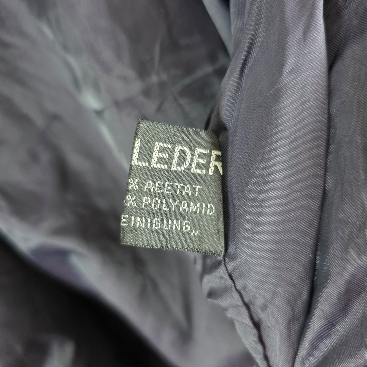 Vintage Suede Bomber Jacket Black Mens XL EU 58 Leather Germany Classic Zip
