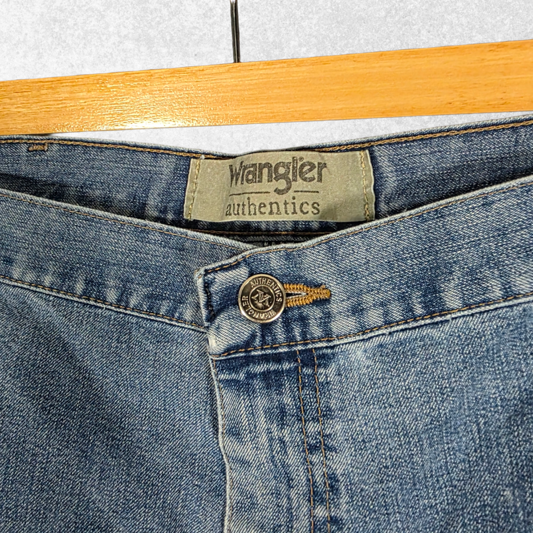 Wrangler Carpenter Jeans W40 L30 Relaxed Fit Blue Workwear Men’s