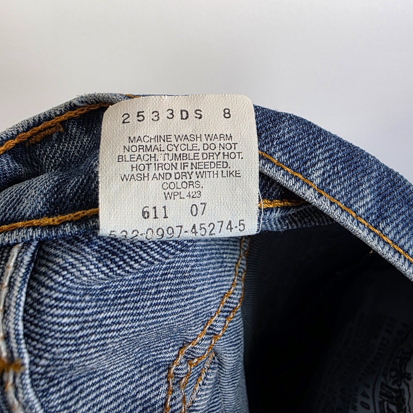 Levi’s 550 Jeans Women’s W32 L30 Blue Relaxed Fit USA Made Vintage Denim