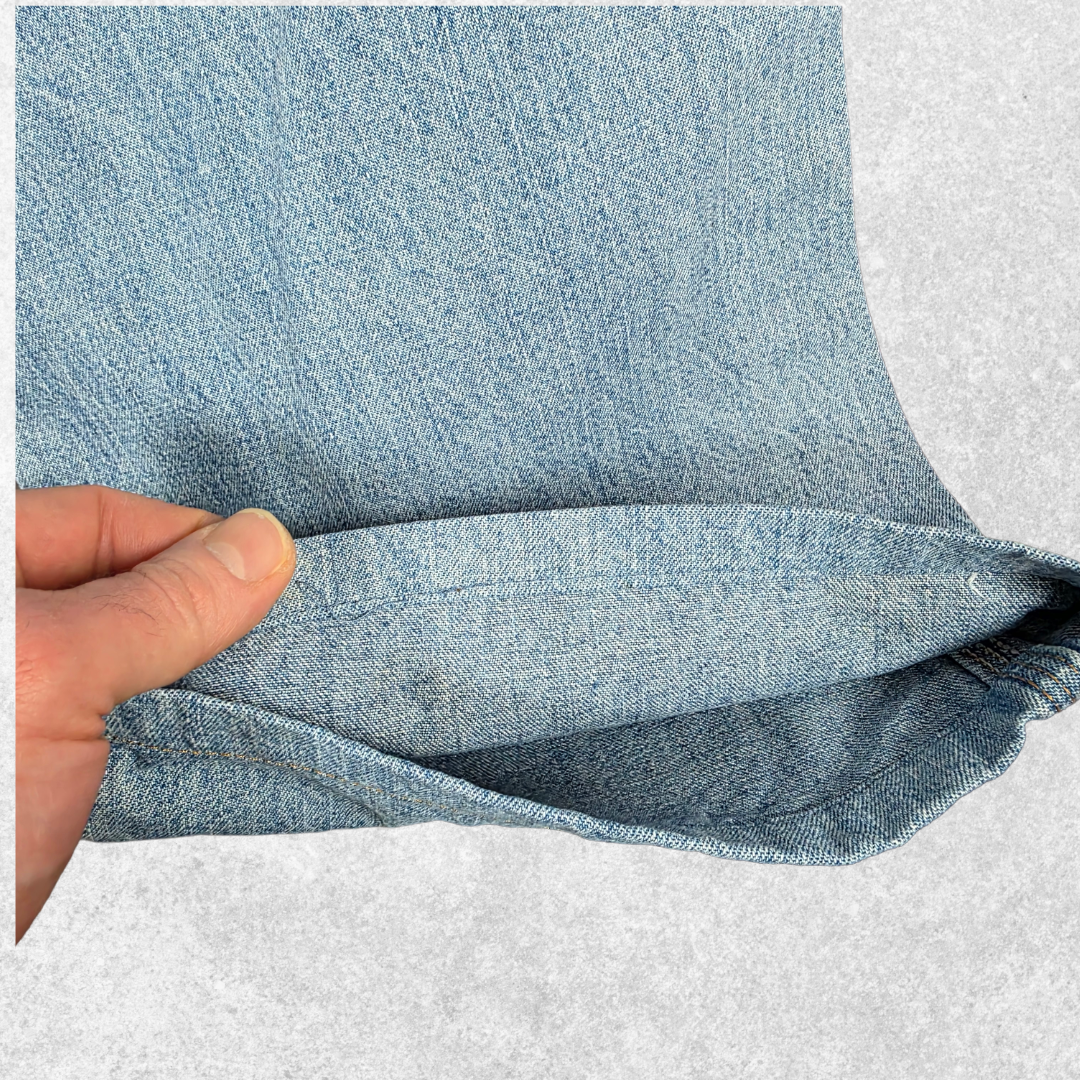 Vintage Wrangler Carpenter Jeans W35 L30 (Tagged W34 L32) Blue Relaxed Workwear