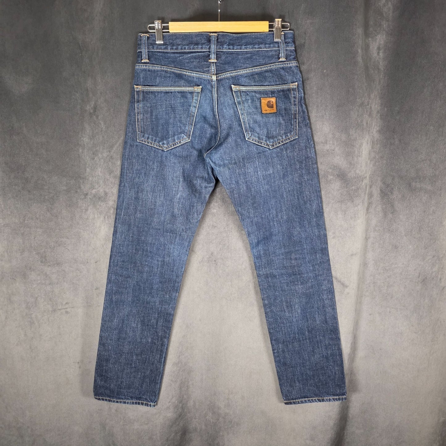 Carhartt WIP Oakland Pant Men’s W30 L31 Blue Straight Leg Denim