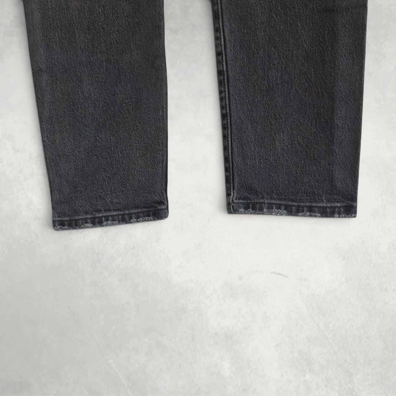 Levi’s 501 S Skinny Jeans W27 L28 Black Faded Stretch Denim Women’s High Rise