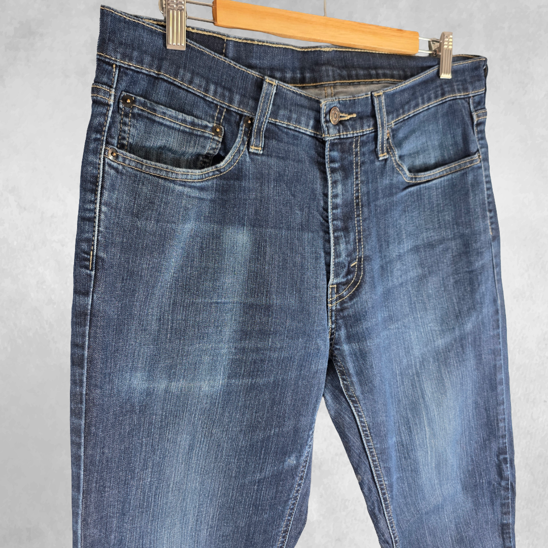 Levi’s 541 Athletic Fit Jeans Men’s W34 L33 Blue Denim Stretch (W34 L34 Tag)