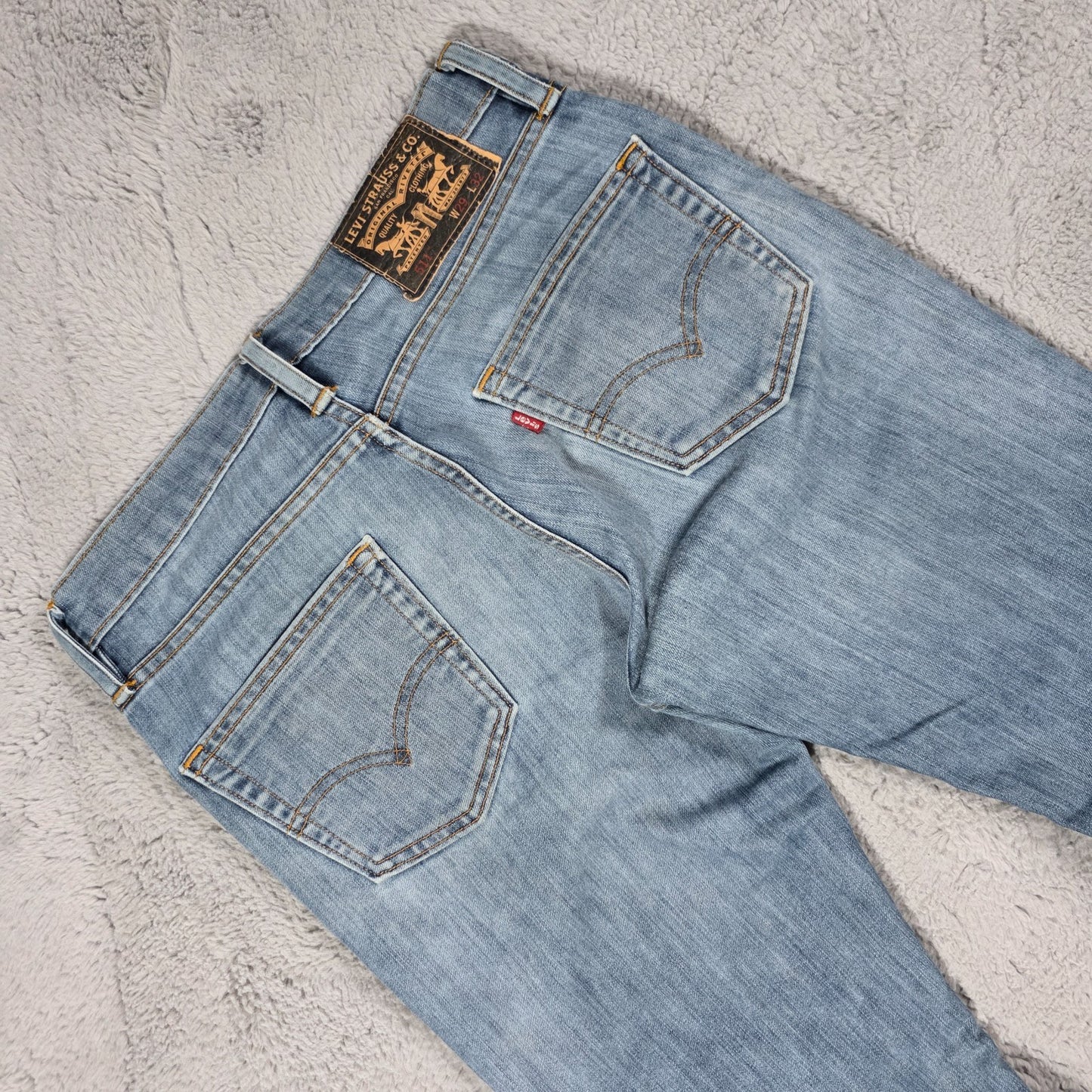 Levi’s 511 Slim Fit Jeans Men’s W29 L32 Blue Stretch Denim