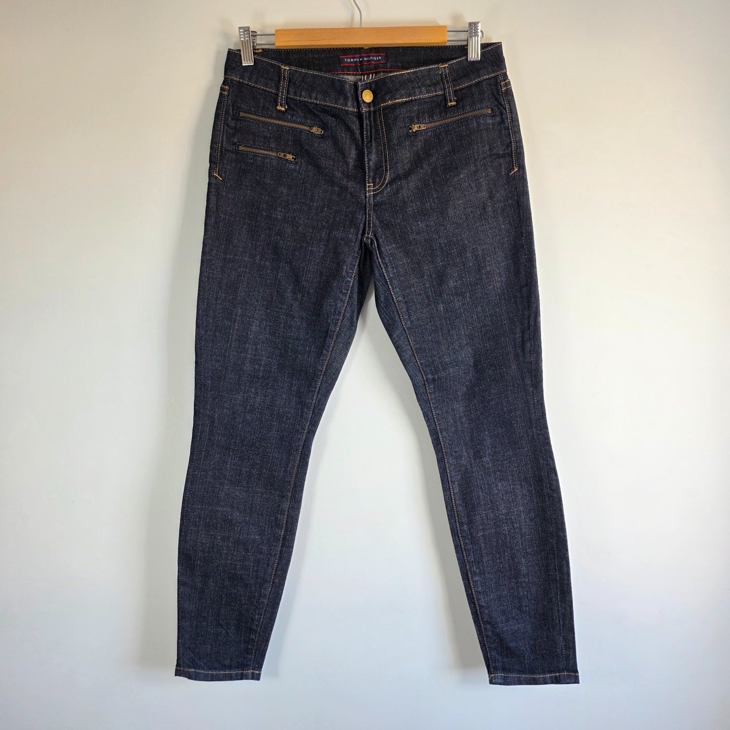 Tommy Hilfiger Women’s Crop Jeans W31 L27.5 (UK 12–14) Blue Stretch Denim