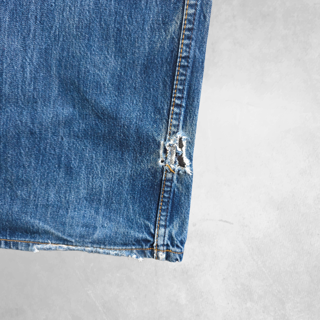 Levi’s 501 Jeans W31 L31 Blue Distressed Vintage Grunge Y2K Straight Leg Men’s
