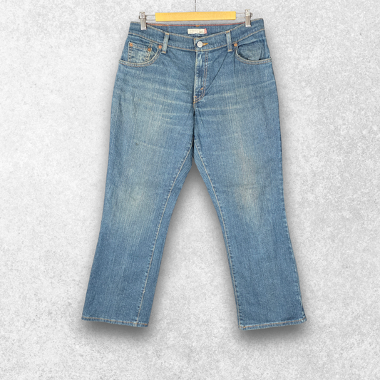 Levi’s 550 Relaxed Bootcut Jeans UK 10 S Blue Y2K Women’s