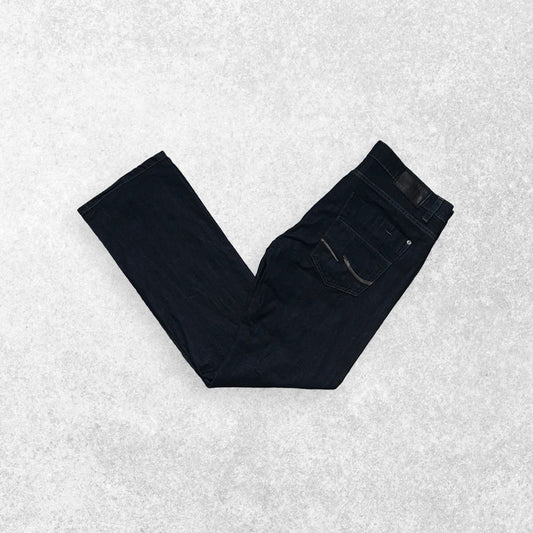 Jack and Jones Rick Four Straight Leg Blue Denim Jeans W36 L34