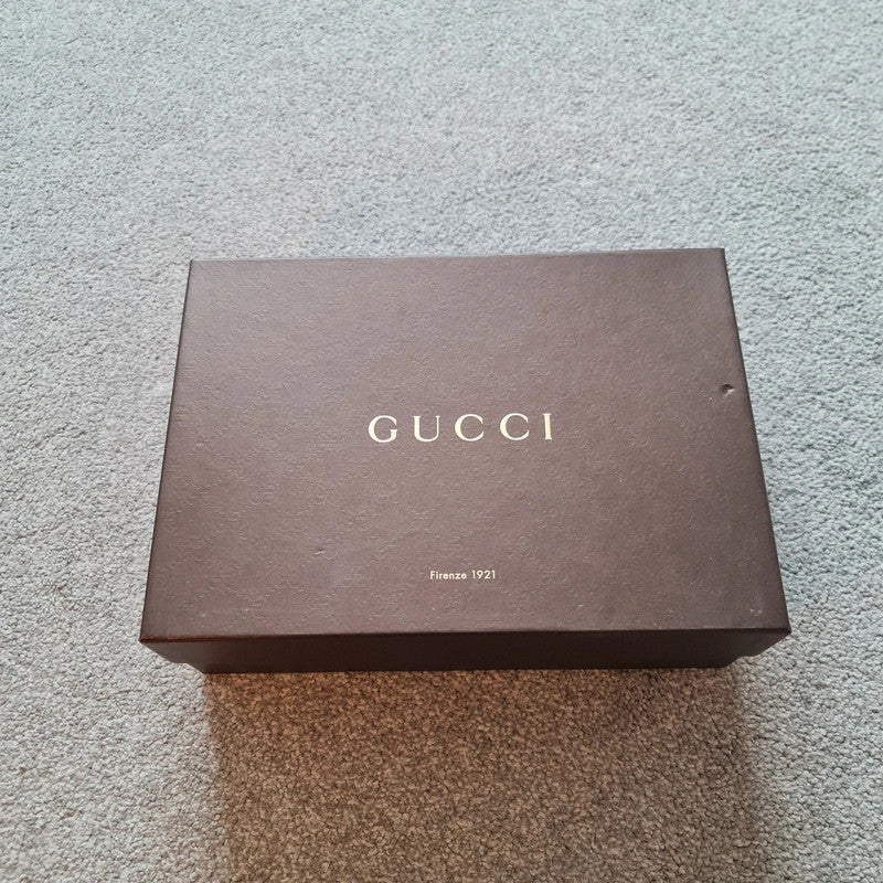 Gucci Black Suede Strappy High Heels with Open Toe Size 4.5