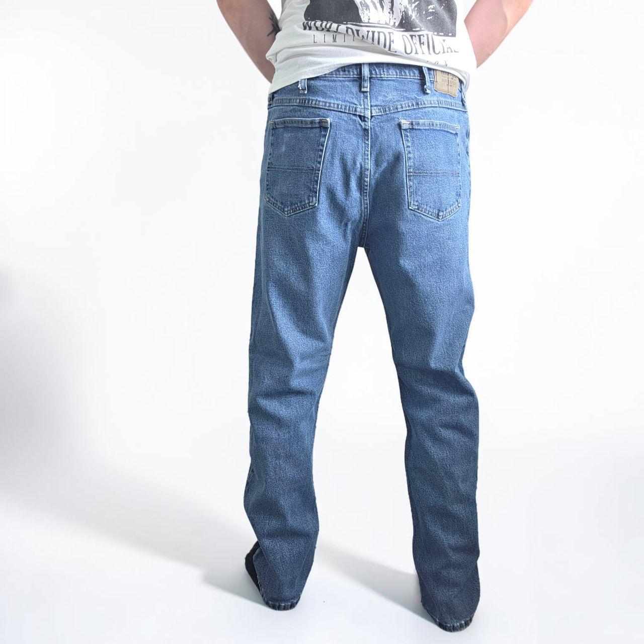 Wrangler Authentics Straight Leg Jeans W37 L32 Blue Denim