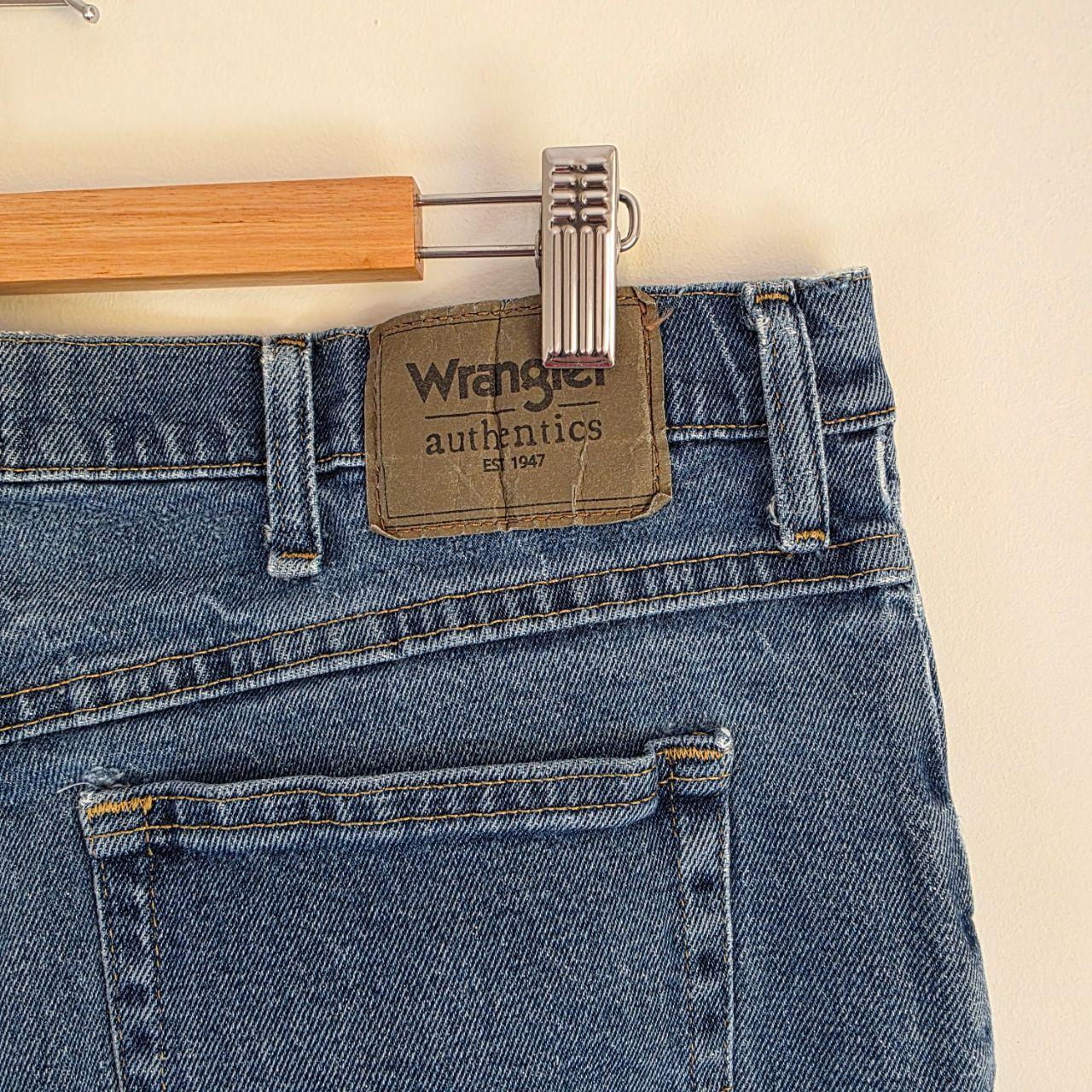 Wrangler Authentics Straight Leg Jeans W37 L32 Blue Denim