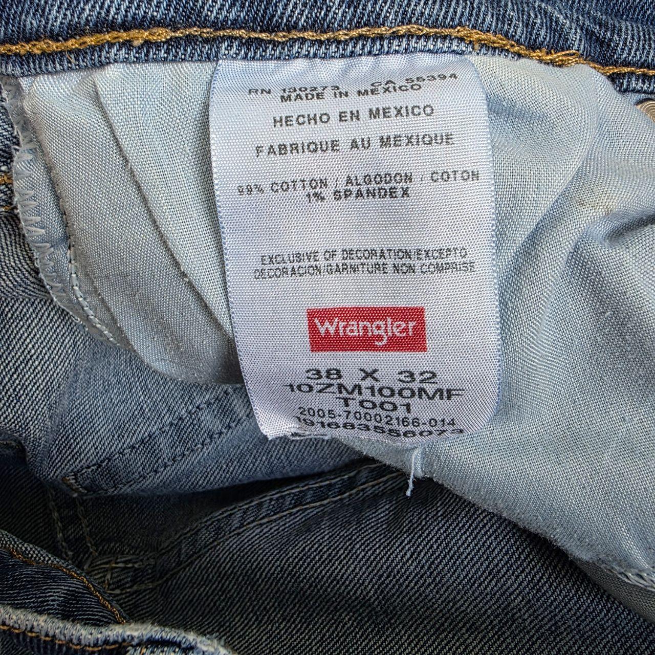 Wrangler Authentics Straight Leg Jeans W37 L32 Blue Denim