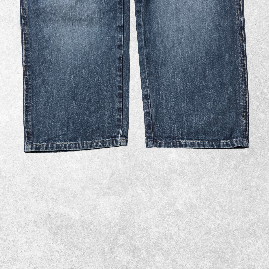 Lee Women’s Carpenter Jeans W32 L28 Blue Straight Leg Workwear Size 18H