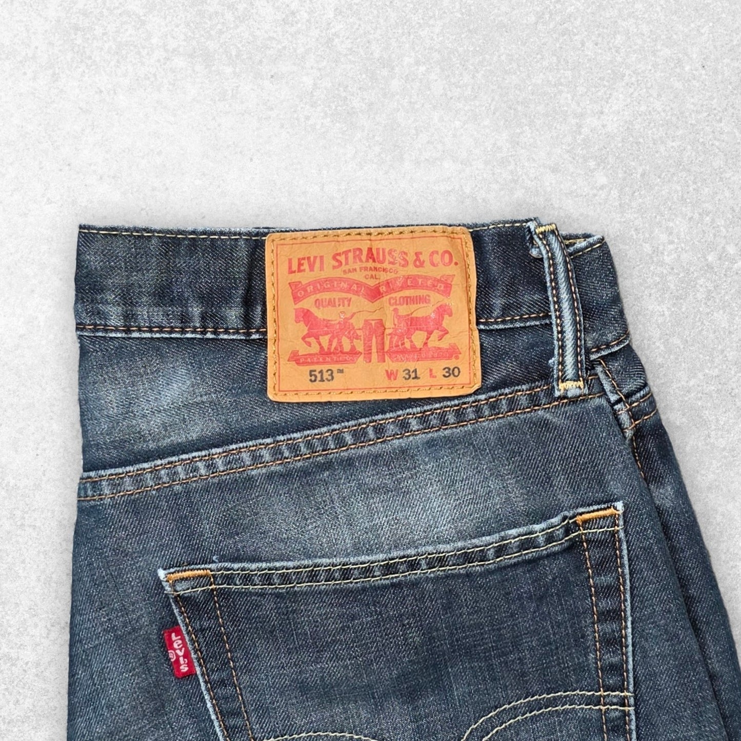 Levi's 513 Slim Straight Denim Jeans W31 L30