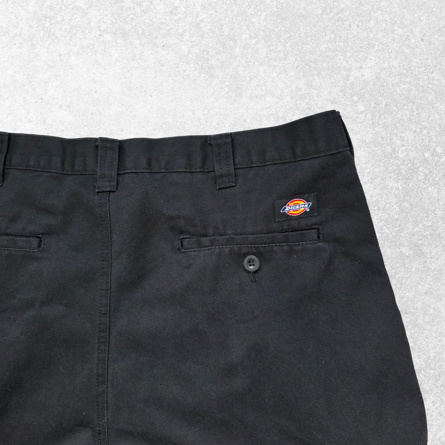 Dickies Cargo Workwear Shorts Black Utility Work Shorts Men's W38