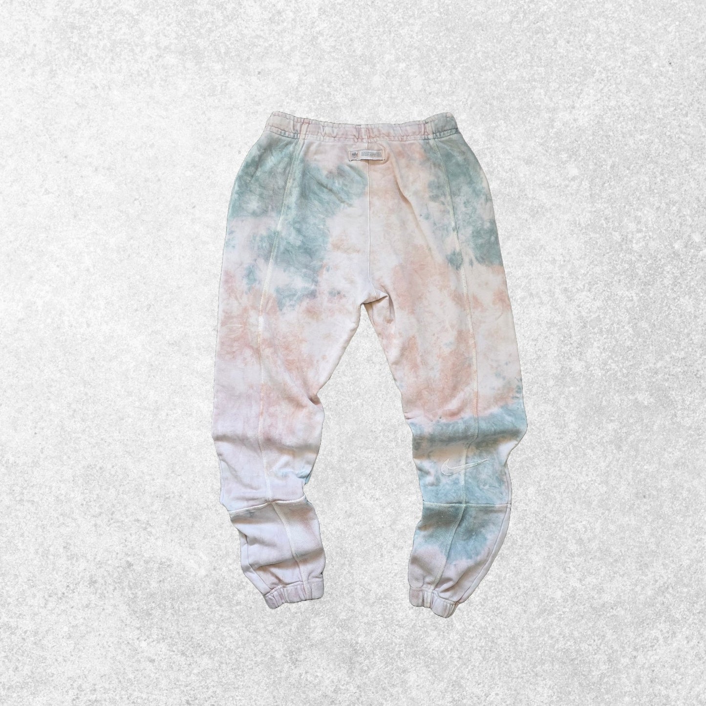 Nike Sportswear Tie-Dye Joggers Pink Green W28” S Small Sweatpants