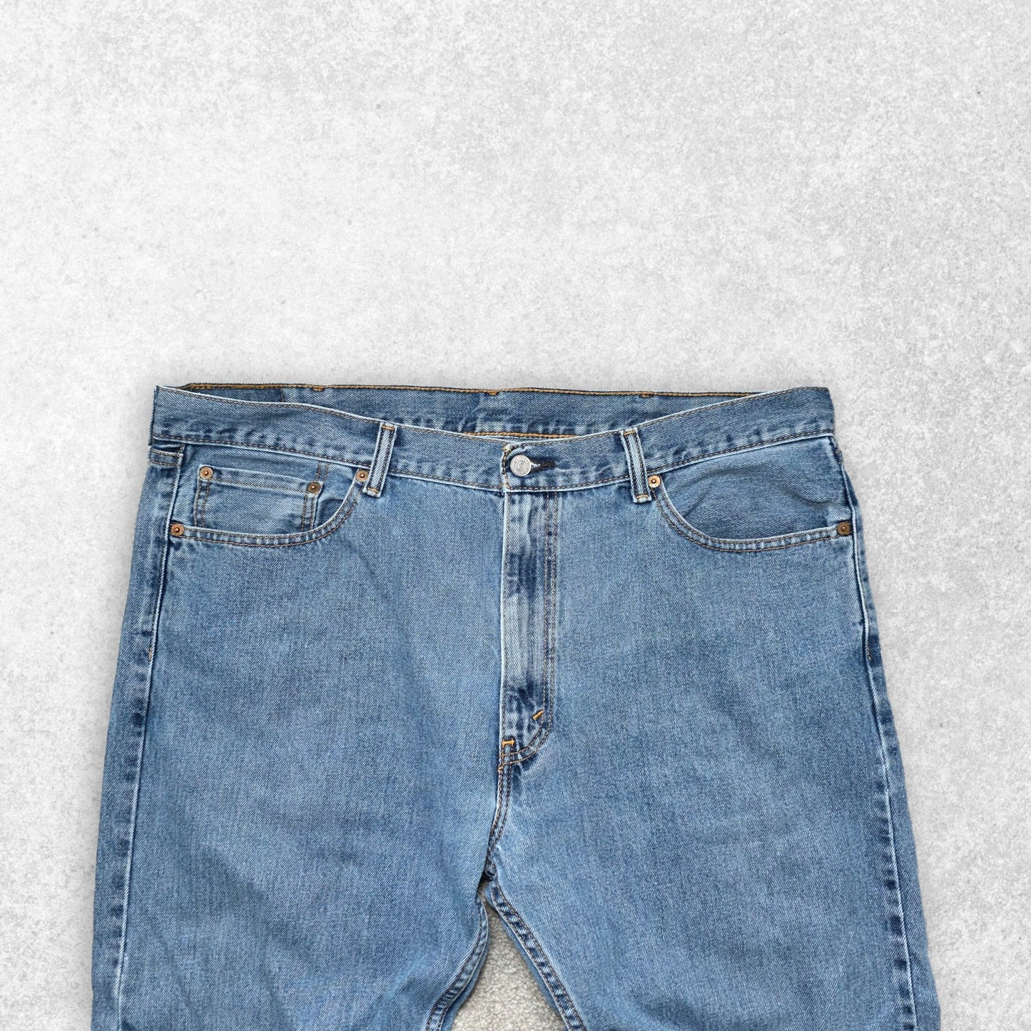 Vintage Levis 505 Jeans W40 L32 Straight Leg Blue Denim