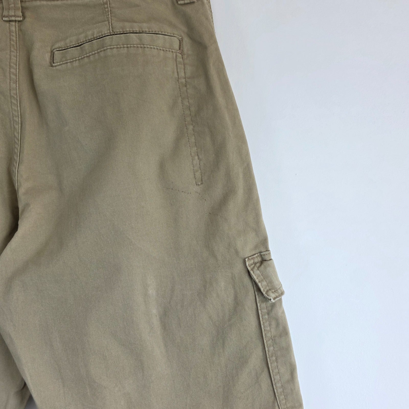 Wrangler Cargo Trousers Mens W30 L30 Beige Relaxed Fit Combat Military Utility