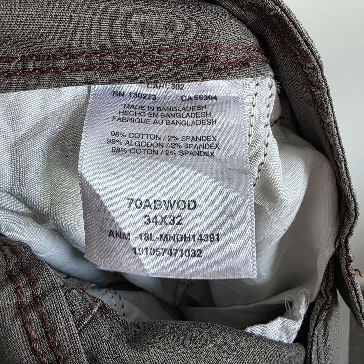 Wrangler Cargo Trousers Mens W34 L32 Grey Utility Combat Military Pants Relaxed