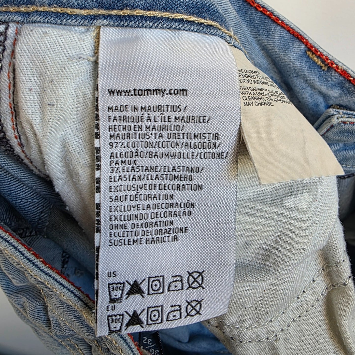 Tommy Hilfiger Sophie Skinny Jeans Women's W30 L31 Blue Stretch Denim