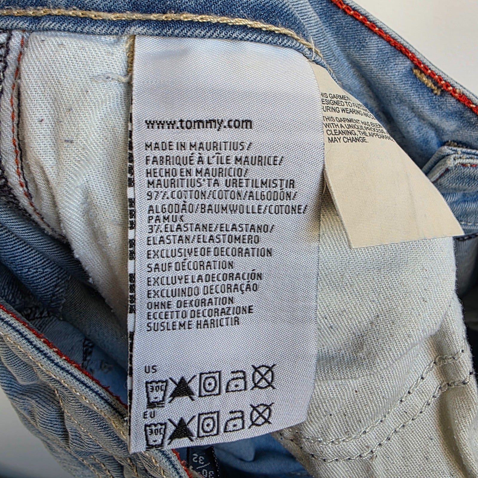 Tommy Hilfiger Sophie Skinny Jeans Women's W30 L31 Blue Stretch Denim