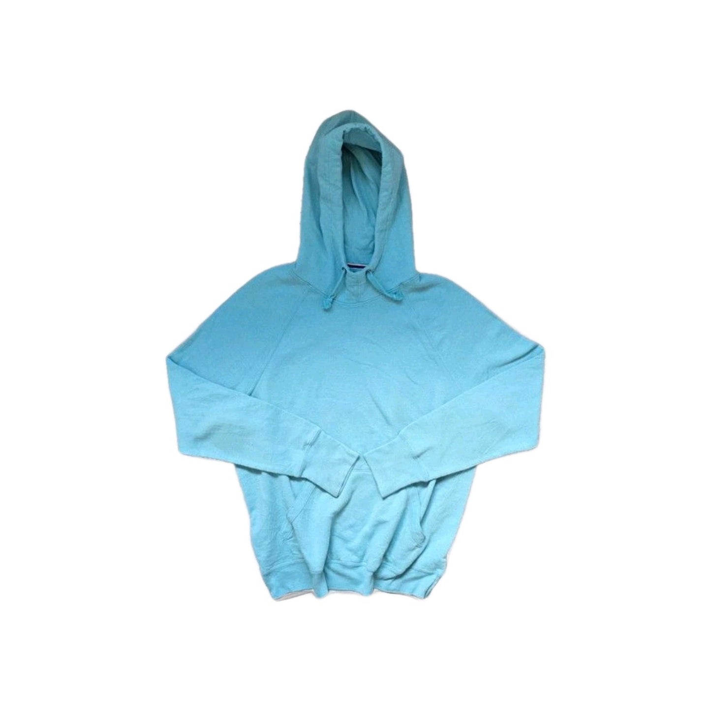 Champion Women's High Neck Hoodie Light Blue
