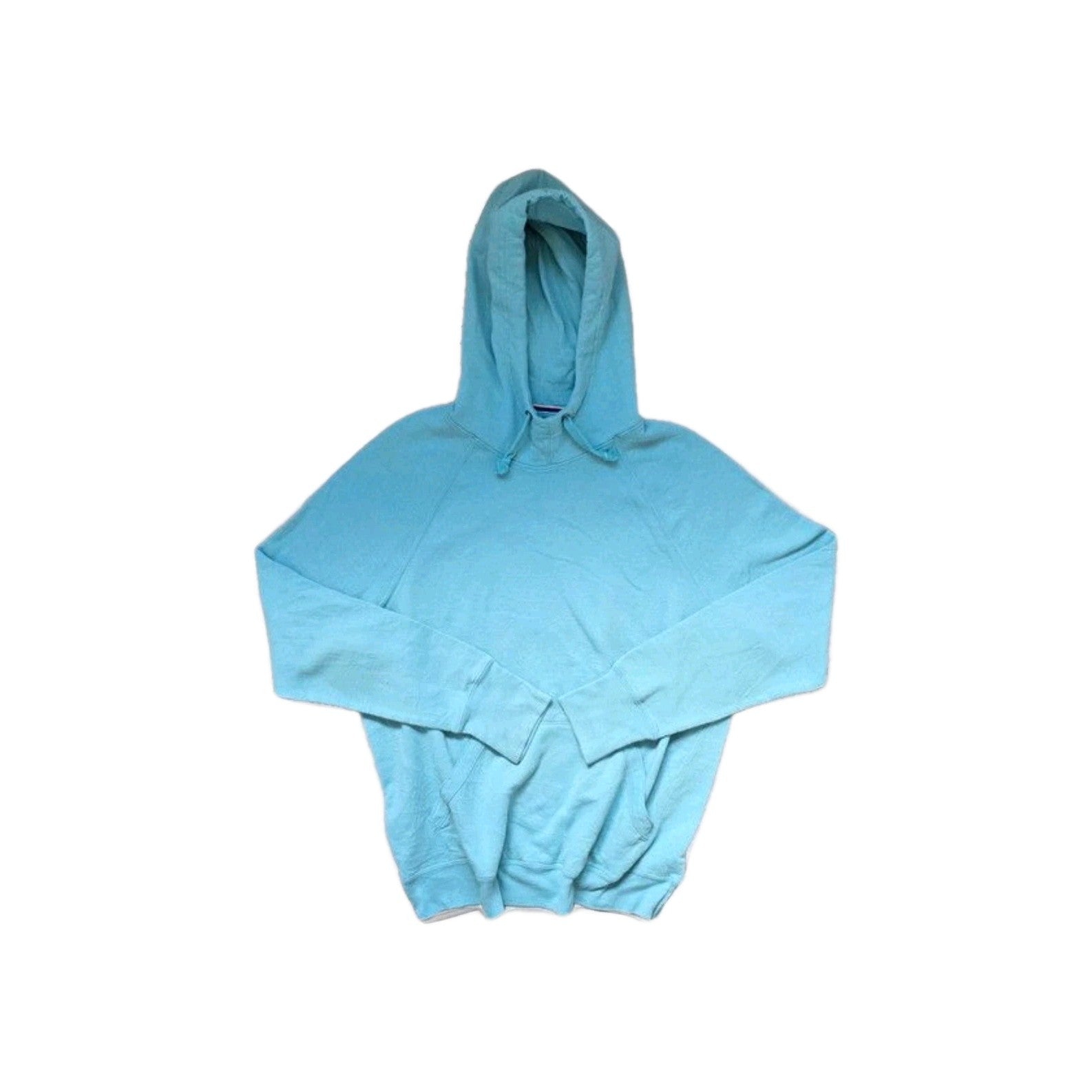 Champion Women's High Neck Hoodie Light Blue